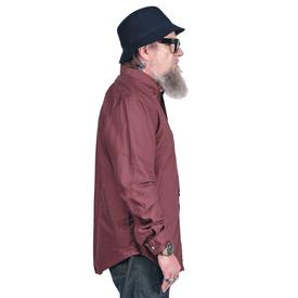 Button Down Shirt | Maroon | Size Large | Sample Sale | Artikelnummer: 1420-4367-5827