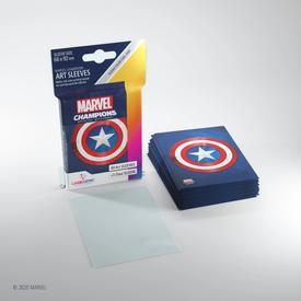Marvel Champions Sleeves - Captain America | GAMEGEN!C | Artikelnummer: 4251715409619