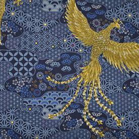 OBERWEIHER | Bandana + Leather Ring | Phoenix  Blue | Artikelnummer: 2446-4810-4477