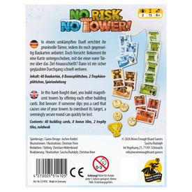 No Risk, No Tower! | Never Enough Board Games | Artikelnummer: 4270005314105