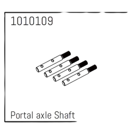 Portal Axle Shafts - PRO Crawler 1:18 (4) Absima #1010109 | z.b. für CR-18pro  | Artikelnummer: AB1010109