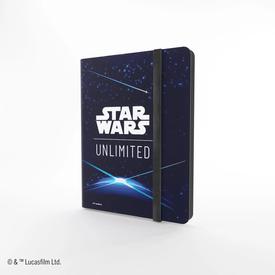 Star Wars: Unlimited - 18-Pocket Album - Card Back Blue | GAMEGEN!C  | Artikelnummer: 4251715417447