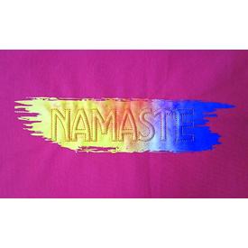 Pinselstrich Bügelbilder | 2 Bügelbilder je ca.  27,5 x 6,5 cm  | Artikelnummer: 1888-1815-6726 -3