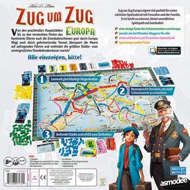 Zug um Zug: Europa | Days of Wonder | Artikelnummer: 824968072325