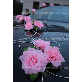 Autoschmuck Nur 12 rosen + 6 Rattan-Schmucke  |  | Artikelnummer: 118522651