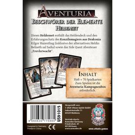 Aventuria - Beschwörer der Elemente | Erweiterung - Ottavio (Ulisses) | Artikelnummer: 4260630775884