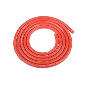 Team Corally - Ultra V+ Silikon Kabel - Extrem hochflexibel - Rot - 12AWG - 1731 / 0.05 Stränge - AD 4.5mm - 1m |  | Artikelnummer: C-50110