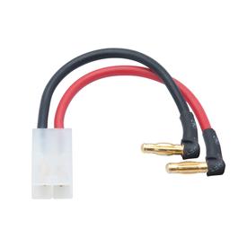 LRP LIPO HARDCASE ADAPTERSTECKER - 4MM BUCHSE AUF TAMIYA/JST STECKER 90° WINKEL | 10.5 | Artikelnummer: 65838
