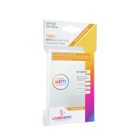 MATTE Tarot-Sized Sleeves 73 x 122 mm Clear | Farbcode Orange - GAMEGEN!C | Artikelnummer: 4251715402955