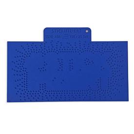 3D- Strass- Schablone #STICKIFIZIERT + Stickdatei  | 13 x 18 cm Stickrahmen | Artikelnummer: 3367-8310-5463 1
