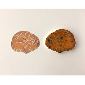 handgeschnitzter Stempel 