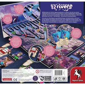 12 Rivers | Pegasus Spiele - voraussichtlich lieferbar ab September | Artikelnummer: 4250231745614