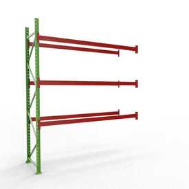 Palettenregal Anbaufeld H 3,5 m, gebraucht wie neu | H 3,5 m | L 2,8  m | Feldlast 9.000 kg | 12 PP | Artikelnummer: PR-KT-BGAF-350270-3