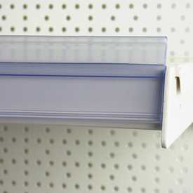 Scanning-/Preisschiene | Neuware |  H 4 cm | Transparent | Artikelnummer: SR-T-N-SS60-45-T