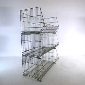 Stapelkorb faltbar, 3er-Set | Gebrauchtware | guter Zustand | Artikelnummer: DT-BG-STK-3-95