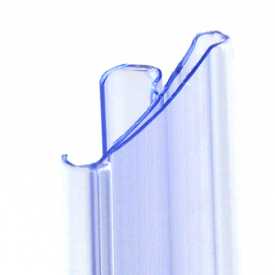 Scanning-/Preisschiene | Neuware |  H 4 cm | Transparent | Artikelnummer: SR-T-N-SS60-45-T