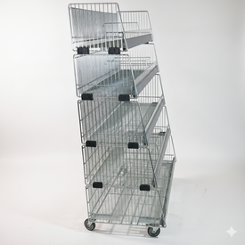 Stapelkorb mit 5 Einheiten | Gebrauchtware | Artikelnummer: DT-BG-STK-5-119