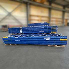 Palettenregal / Corlettenregal Jungheinrich | gebraucht | H 5,5 m | L ca. 646,9 m | T 80 cm  | Artikelnummer: CR-G-JH-550-KPL