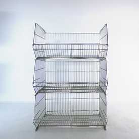 Stapelkorb faltbar, 3er-Set | Gebrauchtware | guter Zustand | Artikelnummer: DT-BG-STK-3-95