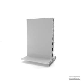 Ihr individuelles Gondelregal | H 180 cm | B 125 cm | T 2x 47 cm | 0 FB | RAL 7035 | Artikelnummer: AFGR-125-180-47-0-37-L