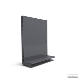 Ihr individuelles Wandregal | H 180 cm | B 125 cm | T 47 cm | 0 FB | RAL 7015 | Artikelnummer: AF-125-180-47-0-37-S