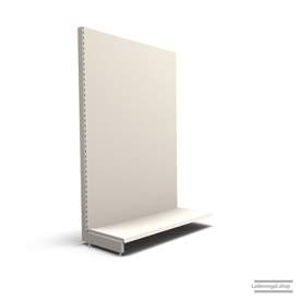 Ihr individuelles Wandregal | H 210 cm | B 125 cm | T 57 cm | 0 FB | RAL 9001 | Artikelnummer: AF-125-210-57-0-37-J