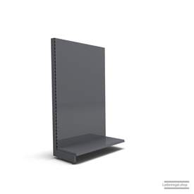 Ihr individuelles Wandregal | H 180 cm | B 100 cm | T 47 cm | 0 FB | RAL 7015 | Artikelnummer: AF-100-180-47-0-37-S