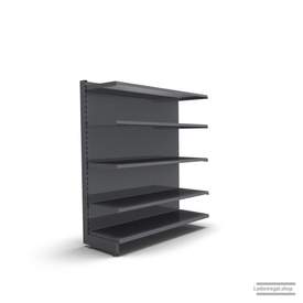 Ihr individuelles Wandregal | H 160 cm | B 125 cm | T 47 cm | 4 FB T 47 cm | RAL 7015 | Artikelnummer: AF-125-160-47-4-47-S