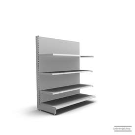 Ihr individuelles Wandregal | H 160 cm | B 125 cm | T 57 cm | 3 FB T 47 cm | RAL 7035 | Artikelnummer: AF-125-160-57-3-47-L