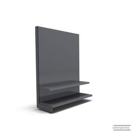 Ihr individuelles Wandregal | H 180 cm | B 125 cm | T 47 cm | 1 FB T 37 cm | RAL 7015 | Artikelnummer: AF-125-180-47-1-37-S