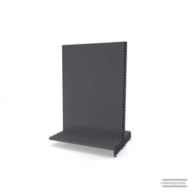 Ihr individuelles Gondelregal | H 180 cm | B 125 cm | T 2x 47 cm | 0 FB | RAL 7015 | Artikelnummer: AFGR-125-180-47-0-37-S