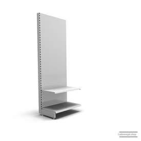 Ihr individuelles Wandregal | H 210 cm | B 66,5 cm | T 47 cm | 1 FB T 47 cm | RAL 7035 | Artikelnummer: AF-665-210-47-1-47-L