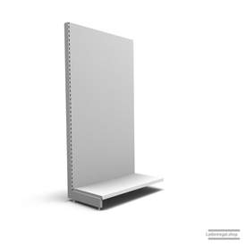 Ihr individuelles Wandregal | H 210 cm | B 100 cm | T 57 cm | 0 FB | RAL 7035 | Artikelnummer: AF-100-210-57-0-37-L
