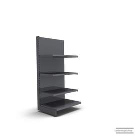 Ihr individuelles Wandregal | H 160 cm | B 66,5 cm | T 57 cm | 3 FB T 47 cm | RAL 7015 | Artikelnummer: AF-665-160-57-3-47-S