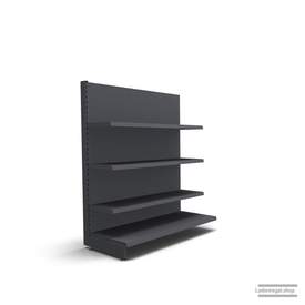 Ihr individuelles Wandregal | H 160 cm | B 125 cm | T 57 cm | 3 FB T 37 cm | RAL 7015 | Artikelnummer: AF-125-160-57-3-37-S