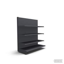 Ihr individuelles Wandregal | H 160 cm | B 125 cm | T 57 cm | 3 FB T 47 cm | RAL 7015 | Artikelnummer: AF-125-160-57-3-47-S