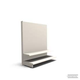 Ihr individuelles Wandregal | H 160 cm | B 125 cm | T 57 cm | 1 FB T 37 cm | RAL 9001 | Artikelnummer: AF-125-160-57-1-37-J