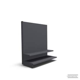 Ihr individuelles Wandregal | H 160 cm | B 125 cm | T 57 cm | 1 FB T 37 cm | RAL 7015 | Artikelnummer: AF-125-160-57-1-37-S