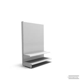 Ihr individuelles Wandregal | H 160 cm | B 100 cm | T 47 cm | 1 FB T 37 cm | RAL 7035 | Artikelnummer: AF-100-160-47-1-37-L