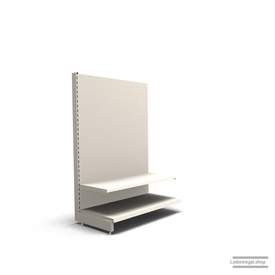 Ihr individuelles Wandregal | H 160 cm | B 100 cm | T 57 cm | 1 FB T 47 cm | RAL 9001 | Artikelnummer: AF-100-160-57-1-47-J
