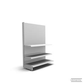 Ihr individuelles Wandregal | H 160 cm | B 100 cm | T 47 cm | 2 FB T 37 cm | RAL 7035 | Artikelnummer: AF-100-160-47-2-37-L