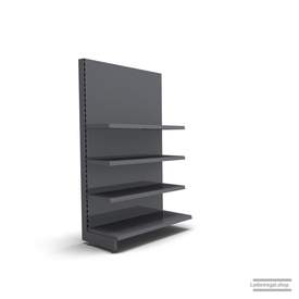 Ihr individuelles Wandregal | H 180 cm | B 100 cm | T 47 cm | 3 FB T 37 cm | RAL 7015 | Artikelnummer: AF-100-180-47-3-37-S