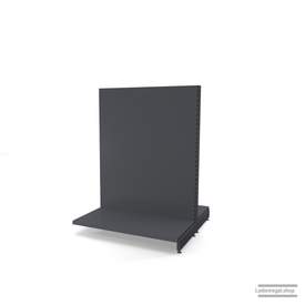 Ihr individuelles Gondelregal | H 160 cm | B 125 cm | T 2x 57 cm | 0 FB | RAL 7015 | Artikelnummer: AFGR-125-160-57-0-37-S