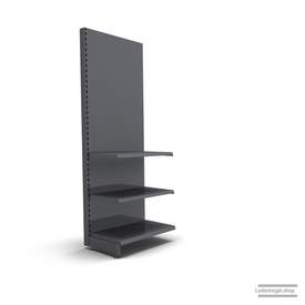 Ihr individuelles Wandregal | H 210 cm | B 66,5 cm | T 47 cm | 2 FB T 47 cm | RAL 7015 | Artikelnummer: AF-665-210-47-2-47-S