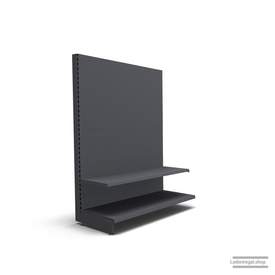 Ihr individuelles Wandregal | H 180 cm | B 125 cm | T 57 cm | 1 FB T 47 cm | RAL 7015 | Artikelnummer: AF-125-180-57-1-47-S