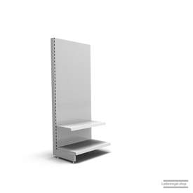 Ihr individuelles Wandregal | H 180 cm | B 66,5 cm | T 47 cm | 1 FB T 37 cm | RAL 7035 | Artikelnummer: AF-665-180-47-1-37-L