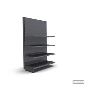 Ihr individuelles Wandregal | H 180 cm | B 100 cm | T 47 cm | 3 FB T 47 cm | RAL 7015 | Artikelnummer: AF-100-180-47-3-47-S