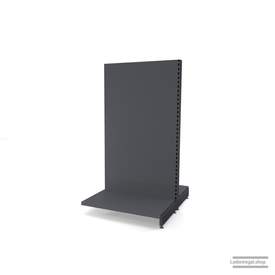 Ihr individuelles Gondelregal | H 180 cm | B 100 cm | T 2x 57 cm | 0 FB | RAL 7015 | Artikelnummer: AFGR-100-180-57-0-37-S