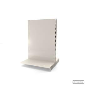 Ihr individuelles Gondelregal | H 180 cm | B 125 cm | T 2x 57 cm | 0 FB | RAL 9001 | Artikelnummer: AFGR-125-180-57-0-37-J