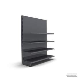 Ihr individuelles Wandregal | H 180 cm | B 125 cm | T 47 cm | 3 FB T 47 cm | RAL 7015 | Artikelnummer: AF-125-180-47-3-47-S